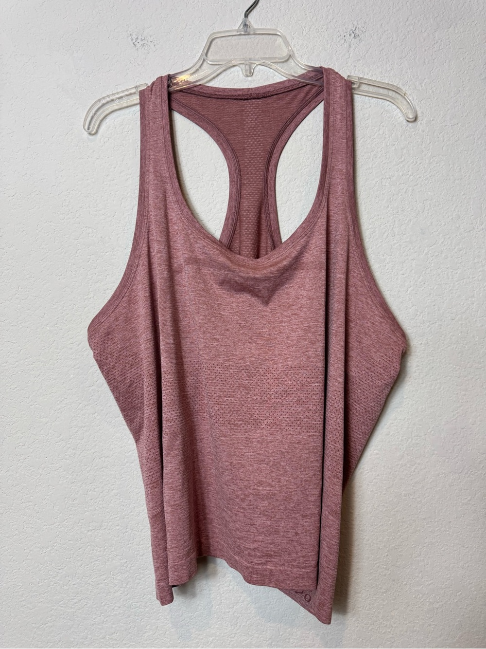 Lululemon Women’s Plus Size Lightweight Racerback Tank Top Dusty Rose Sz 20